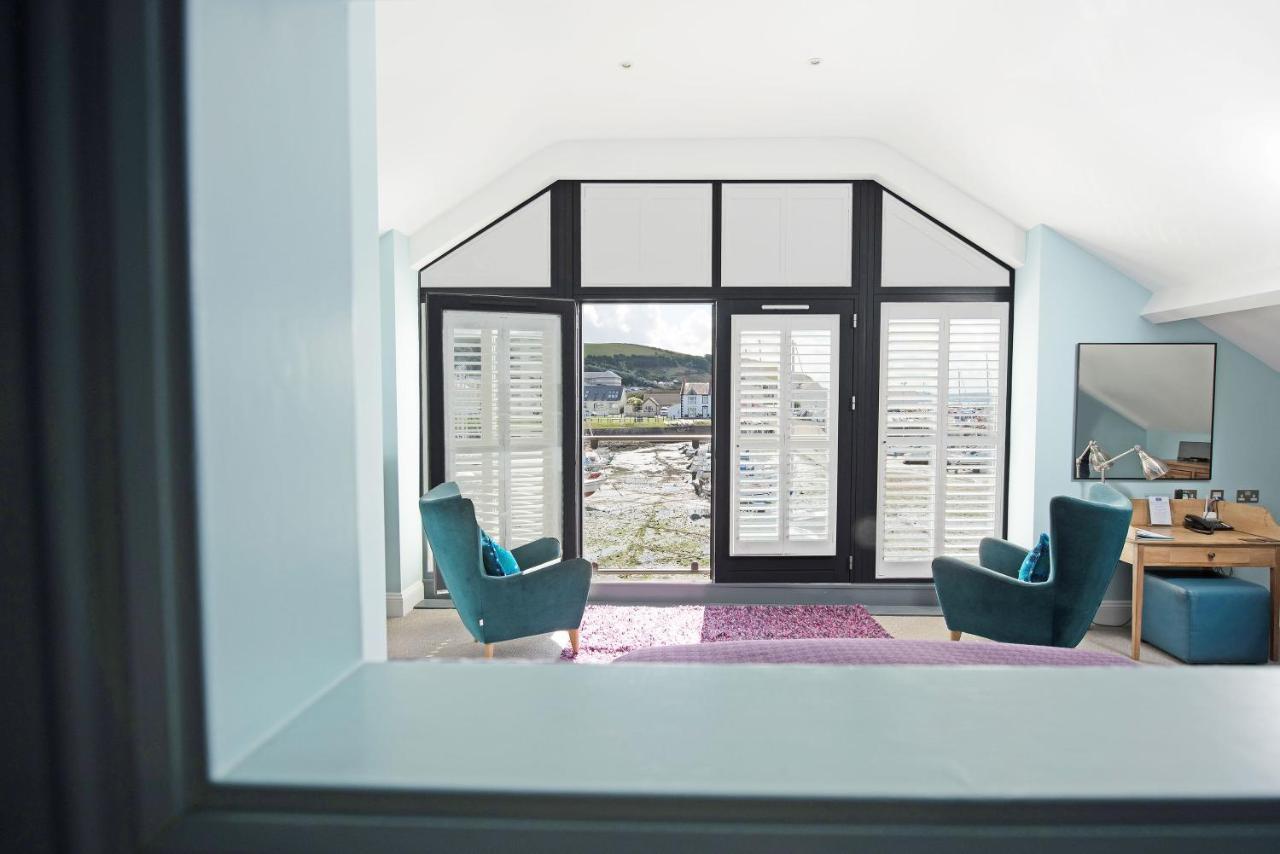 Harbourmaster Hotel Aberaeron Bagian luar foto